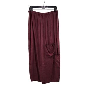 Bodil Vintage Women's Peasant Style Maxi Skirt Lagenlook- S